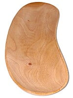 Wooden tray for serving snacks, breakfast, tea, coffee and toast, 10.5 inches * 4.5 inches