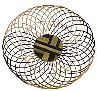 Handmade Round Fruit and vegetable basket made of bamboo