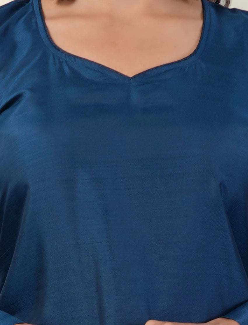 Blue Farshi Suit Set