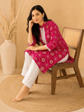 Cotton Kurta Bottom Set Pink Floral Print
